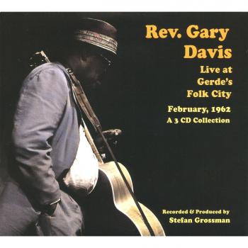 Rev. Gary Davis Live at Gerdes Folk City 1962 - Vinyl Record