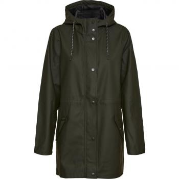 Vero Moda Women's Vmmalou Coated Parka Jacket with Hood