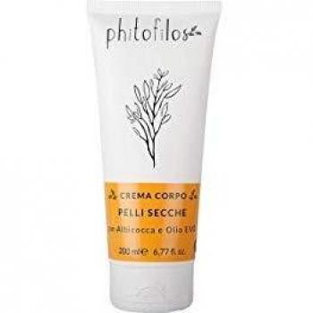 Phitofilos Apricot & Olive Body Cream for Dry Skin, 200 ml