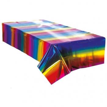 Mantel multicolor de 137x274 cm