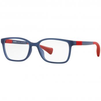Miraflex MF4013 Kids' Blue Prescription Eyeglasses Size 49 with Blue Light Block