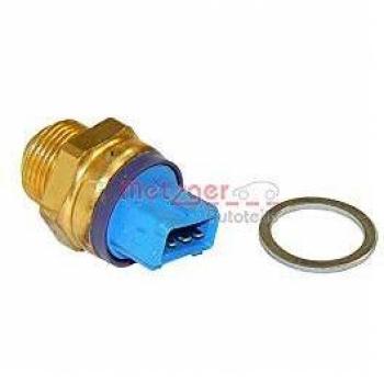 Interruptor de temperatura para ventilador de radiador METZGER 0915187 compatible con Citroen, Fiat, Lancia y Peugeot