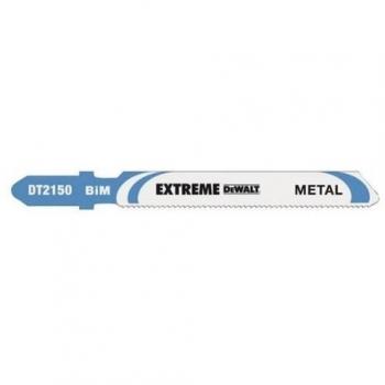 Dewalt DT2154-QZ - Hojas de sierra de calar EXTREME de acero al cobalto 86.5mm acero 6mm alumino, cobre 3-5, paso 1.7