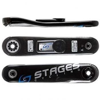 Biela Izquierda con Potenciómetro Stages Power SRAM GXP Road Carbon 175