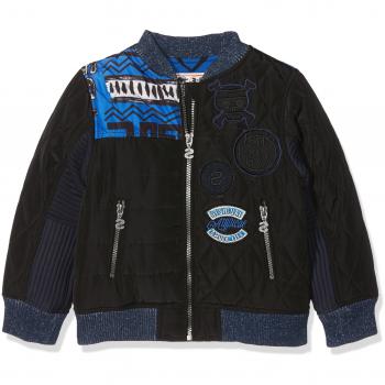 Desigual Abrig_cut, Chaqueta para Niños, Azul