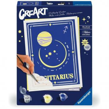 Ravensburger 23741 Kit de pintura por números Zodiac: Sagitario
