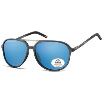 Montana MP8 Polarized Men's Sunglasses Black 58mm