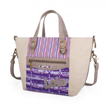 LOIS - 22174 BOLSO CONVERTIBLE SHOPPING, Color Morado