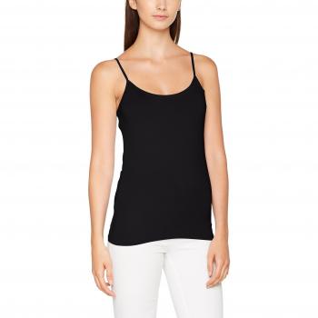 ONLY Onllive Love New Strap Singlet Noos, Camiseta sin Mangas para Mujer, Negro
