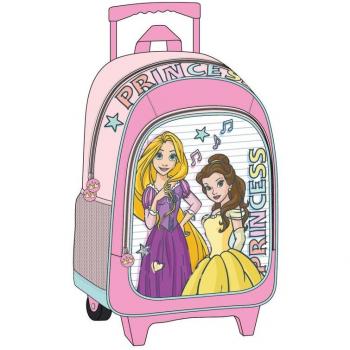 Mochila Escolar Trolley 41 cm Princess Pink
