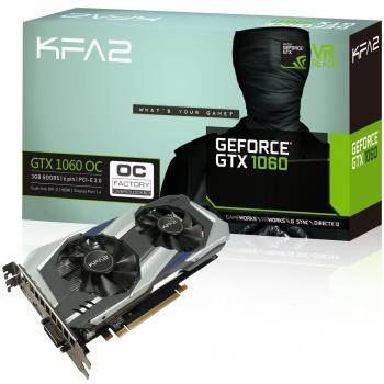 KFA2 GeForce GTX 1060 OC 3GB GDDR5 - Tarjeta GrÃ¡fica