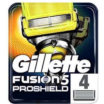 Gillette Fusion5 ProShield Razor Blades for Men, 4 Refills