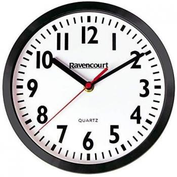 Ravencourt K541 Reloj de Cuarzo con Lente acrílica irrompible 30cm