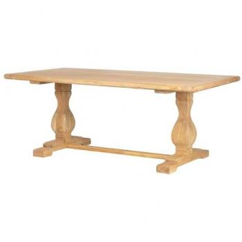 Mesa Comedor Adda Home Ayuthaya 200x100x78 Cm Madera Elegante Natural