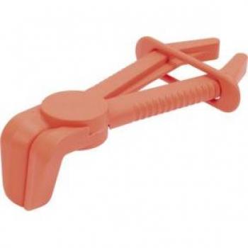 Pinza Abrazadera de Manguera KS Tools 90°, Ø 23mm, Longitud 165mm