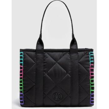 Bolso Tote Shopping Bag Negro Kalk