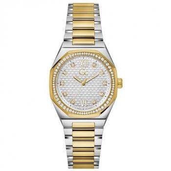 Gc Coussin Sleek Lady Gold Watch for Women