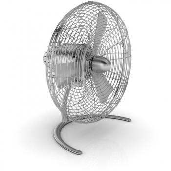Ventilador de Escritorio Charly Little - Alta Velocidad, hasta 520 m² - Stadler Form