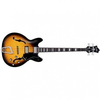 Hagstrom Viking Short Scale Electric Bass in Tobacco Sunburst