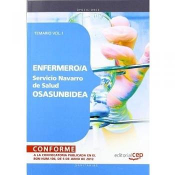 Enfermero/a del Servicio Navarro de Salud-Osasunbidea. Temario Vol.I