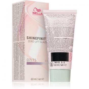 Wella Professionals Shinefinity Semi-Permanent Hair Colour 60ml - Shade 07/75 Cool Raspberry Latte