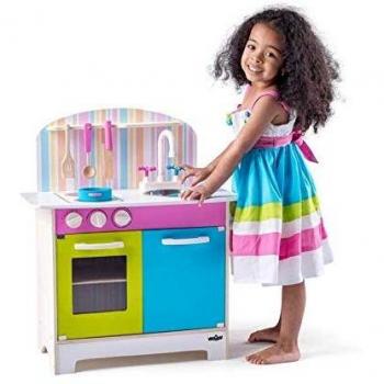 Woodyland 102191875 Julia - Cocina, diseño de Rayas, Multicolor