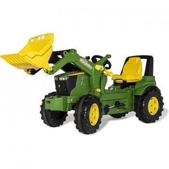 Tractor a Pedales RollyFarmtrac Premium II John Deere 7310R con Cargador Frontal