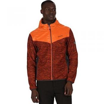 Regatta Mens Harra Hybrid Durable Hooded Softshell Walking Jacket