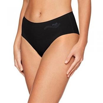 Sloggi Zero One Midi Culotte, Negro