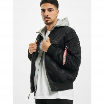 Alpha Industries MA-1 D-Tec Bomber Jacket - Black - Sizes M to 3XL for Men