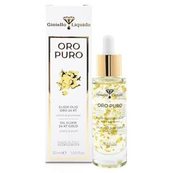 Gioiello Liquido - Aceite facial 24Kt oro “Oro Puro” - Aceites faciales 30 ml unisex, Elixir con Aceites de Oro de 24 Kt - Antimanchas Rostro