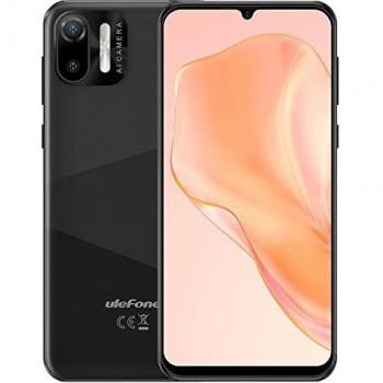 4G Teléfono Móvil Libres, Ulefone Note 6P, 8.5mm Ultradelgado Dual SIM Smartphone, Pantalla HD+ 6.1'', Ranura para 3 Tarjetas, Android 11 Go,2GB+32GB,Cámara 8MP + 5MP, Desbloqueo Facial GPS Negro