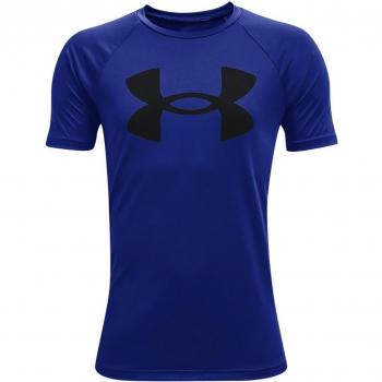 Under Armour - Camiseta de niños Tech Big Logo