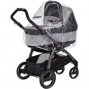 Peg-Pérego Rain Cover All - Plástico de lluvia para capazo, color transparente