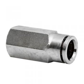 Conexión Recta Hembra 1/8 para Tubo de 8mm - Circuitos Eléctricos y Piezas