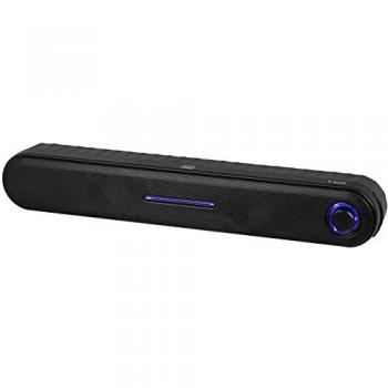 Trevi SB 8312 - Mini Barra de Sonido 2.0 de 30 W con Bluetooth, USB, MicroSD, AUX-IN, mínimo Espacio, Apagado automático en ausencia de señal, Ideal para televisores pequeños y medianos