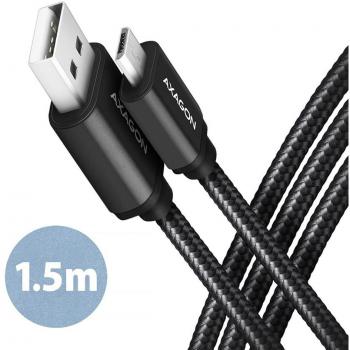 AXAGON BUCM Active USB-Trim cable para microUSB - 1,5M
