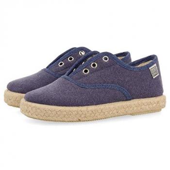 Gioseppo Espadrilles Azul Marino Oxford para Niño Farges, Zapatillas, Marino, 29 EU