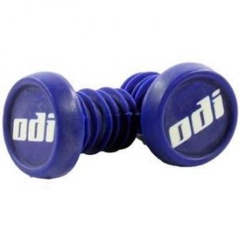 ODI Bar Endkappen BMX - Manoplas para Bicicletas, Color Azul
