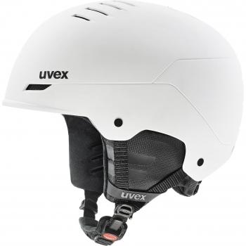 Casco Uvex Wanted blanco mate con visera, talla 58-62