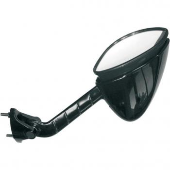 Espejo Retrovisor Izquierdo Vicma EK153I para Kawasaki ZX14, características: diseño específico para motocicleta, ajuste manual, vidrio convexo para mayor visibilidad, fácil instalación y acabado en negro