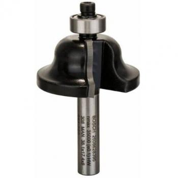 Bosch 2 608 628 395 - Fresa para perfilar B - 8 mm, R1 6,3 mm, B 12,7 mm, L 17 mm, G 61 mm