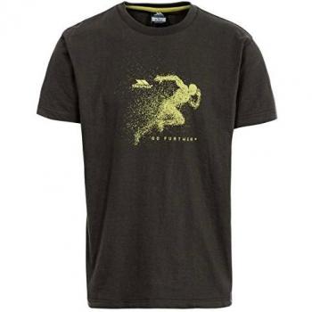 Trespass Lyons Camiseta de Manga Corta, Hombre, KHA, s