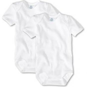 Body Sanetta manga corta blanco - Pack de 2