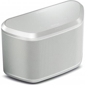 Yamaha WX-030 - Altavoz de Streaming Bluetooth, 30W, Color Blanco