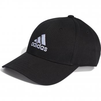 Adidas Unisex Cotton Twill Baseball Cap II3513 Black/White, Size: Medium, Material: Cotton, Gender: Male
