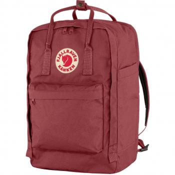 Fjallraven Kanken Laptop 17in Pack, Ox Red, One Size, F23525-326-One Size