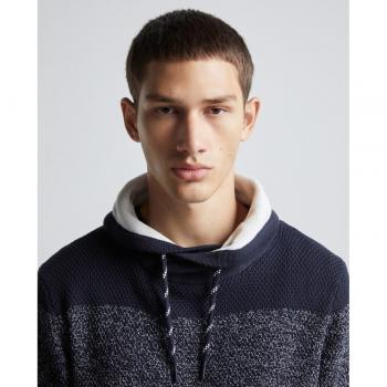 Easy Wear - Jersey cuello buzo degradé estructura de hombre
