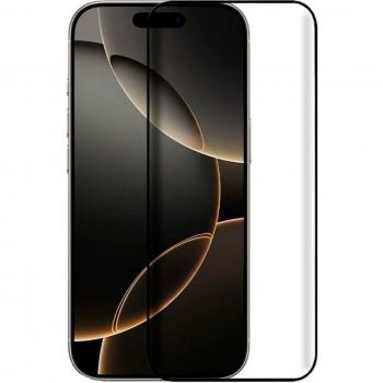 Protector de Pantalla de Cristal Templado FULL 3D Negro para iPhone 16 Pro