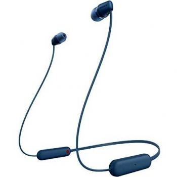 Sony WI-C100 Auriculares Inalámbricos - Hasta 25 Horas de Duración de la Batería, Micrófono Incorporado